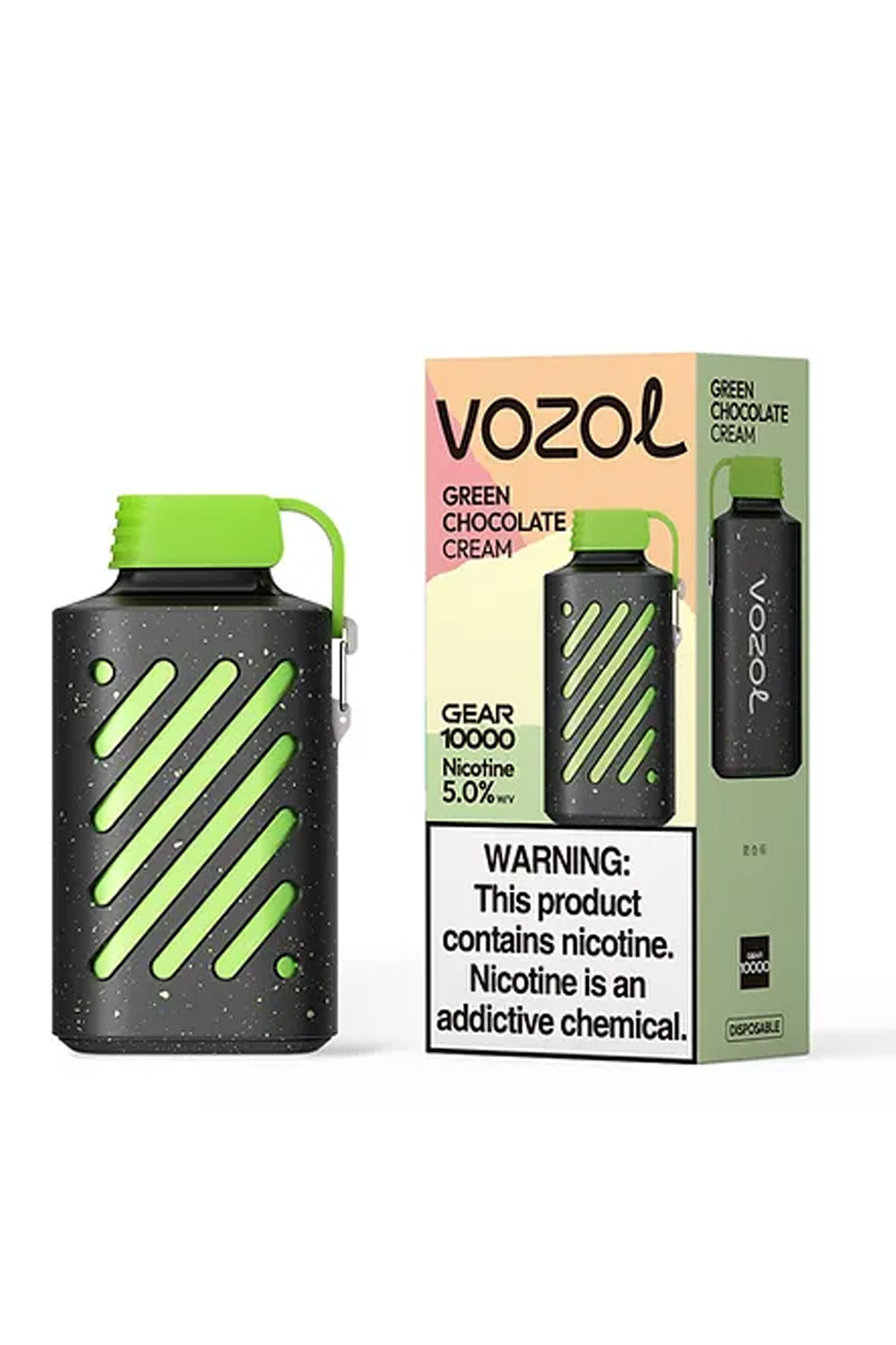 Vozol Gear 10000 Puff Green Chocolota Cream