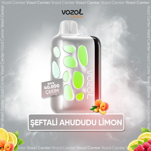 Vozol Rave 40000 Peach Raspberry Lemonade