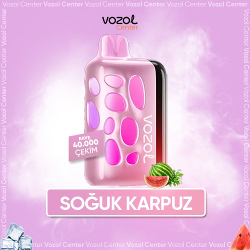 Vozol Rave 40000 Watermelon İce