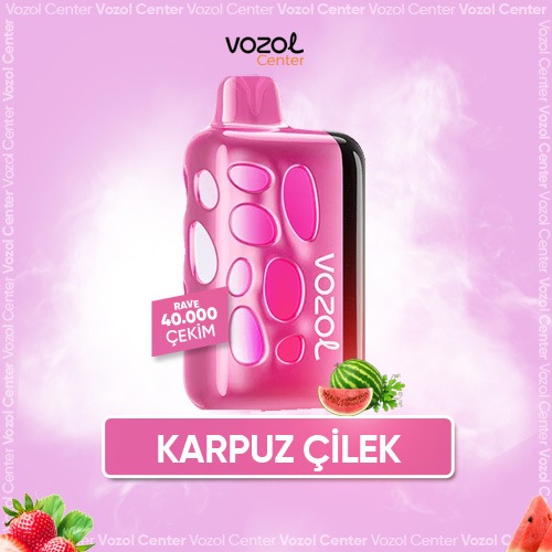 Vozol Rave 40000 Watermelon Strawberry