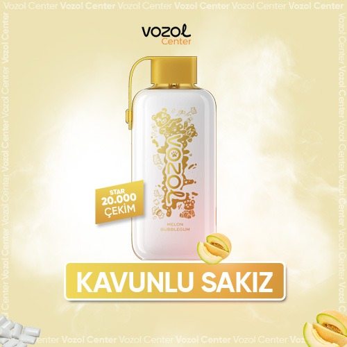Vozol Star 20000 Melon Bubblegum