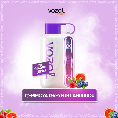 Vozol Star 40000 Cherimoya Grapefruit Berries