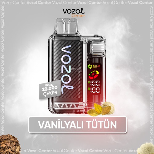 Vozol Vista 20000 Vanicreme Tobacco